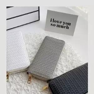 [하프클럽/]지폐 카드 수납 지퍼형 보관 패션 동전 장지갑 여성