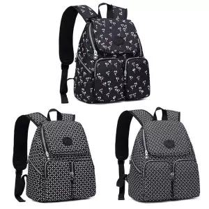 [하프클럽/]작은 꽃무늬 기저귀 천백팩 여자캐주얼백팩 백팩 가방