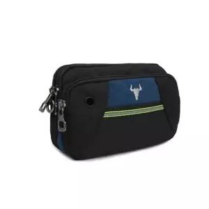 [하프클럽/]크로스 미니백 미니 핸드폰 가방 힙색 러닝 네이비