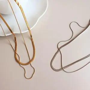 [하프클럽/]여자 데일리 데이트룩 세련된 고급 레이어드 목걸이