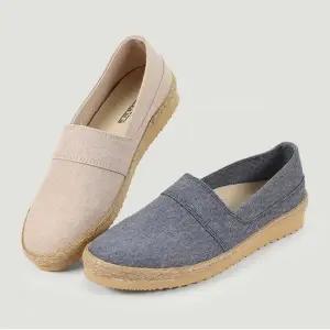 남성용 에스파듀 슬립온 데일리 캐주얼 단화 스니커즈 에스파듀 슬립온 로퍼 캐주얼화