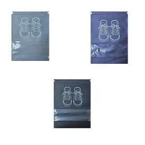 부직포 투명창 신발 주머니 중형 32x44cm 신발휴대