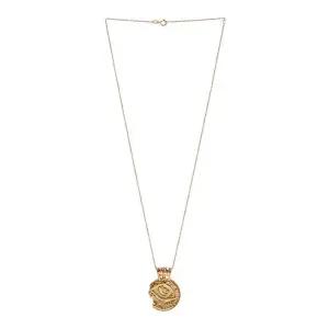 [공용 일루미네이티드 아이 메달리온 네 FJ1588 ABRZ 24GOLD