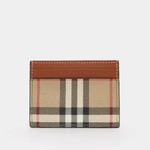 26SS 빈티지체크 샌돈 여성 카드지갑 8109801