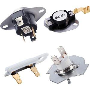 호환 3387134 상한 온도 조절기 3392519 월풀 Kenmore Maytag과 호환되는 건조기 열 퓨즈 차단 스위치는 부품을 교체합니다