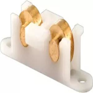 프라임 라인 G 3091 슬라이딩 윈도우 탠덤 롤러 어셈블리 3/8인치 플랫 황동 롤러(2팩)