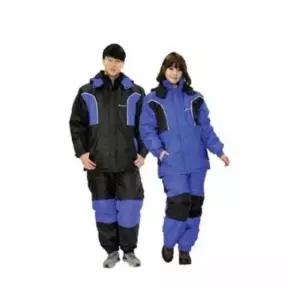 라이더 해상작업 방수방한복 투피스세트 블루XL 라이더