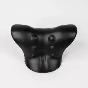 자세교정용품 목 스트레칭 넥스트레쳐 블랙 경추 거북목 일자목 베개