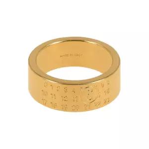 [메종마르지엘라남녀공용 MM6 넘버링 로고 8mm 반지(SM6UQ0057 P6469 950)