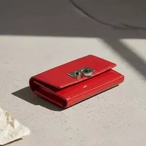 [여성 간치니 카드지갑22 0435 FLAME RED 0760664