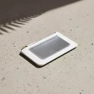 [여성 로고 가죽 카드 홀더PFMO0025Q1 P0410 ZO455