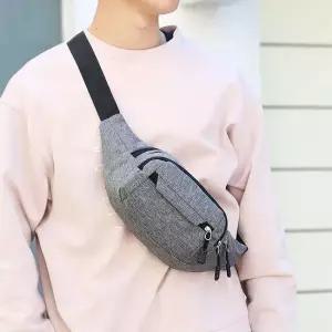 여자 그레이 남자 학생크로스백 학생메신저백 메신저 크로스 미니 가방 학생크로스백