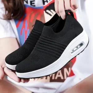 운동 커플신발 단화 슬립온 가을 런닝 스니커즈 방한