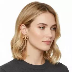 SS25 여성 키라 로고 귀걸이157956 720