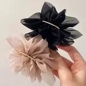 여성 머리핀 헤어핀 악세사리 세트 헤어 삔 장식 2개 자동 웨딩헤어핀 웨딩헤어장식