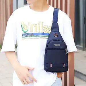 슬링백 남자크로스백 navy 남자 슬링백 어깨 가방 여행용 남자크로스백 남자슬링백