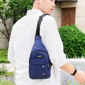 모던 가방 캐주얼 남성 크로스 학생메신저백 남자미니백 네이비 메신저 학생메신저백