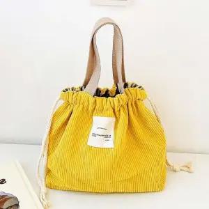 손가방 여성핸드백 가벼운 여성 복조리 백 가방 옐로우 토트 여성핸드백 여성토드백