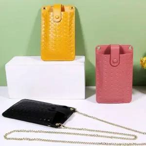 가방 가죽 백 핸드폰 여성 휴대폰가방 여행용크로스백 학생 데일리 휴대폰가방