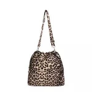 여자 호피무늬 패션 파우치 데일리 20대 숄더백 에코백