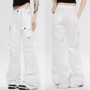 스트릿 와이드 카고 팬츠 오버핏 힙합 Y2K 패션