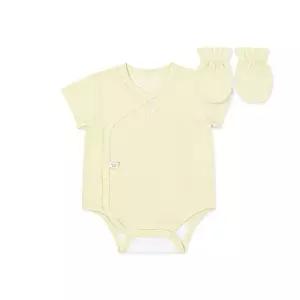 오가닉맘 옐로쿨반소배내수트손싸개세트 MLMNBS03 966958