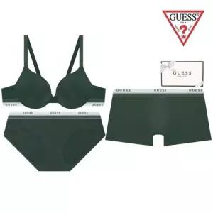 게스 언더웨어 [선물포장] 퓨징 화이트밴딩 커플속옷세트 GEWBR833GEWPT833GEMDR833DGR 494160