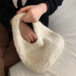 여성 뜨개 토트백 니트 핸드백 데일리 가방 6색 미니백