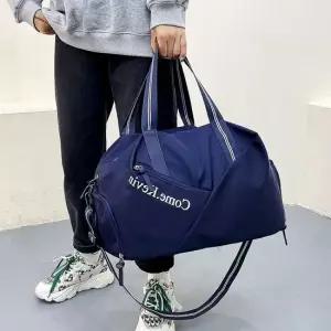 여행용가방 여행용보스턴백 네이비 보스턴 수납 백 헬스 신발 여행 용 여행용보스턴백