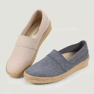 직조원단 슬립온 캐주얼 아치인솔 쿠션아웃솔 발편한신발 단화 캐주얼슬립온 남자슬립온