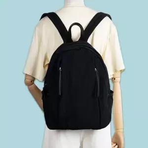 여자 블랙 가방 여성 여성백팩 여자백팩 데일리 무지 여성백팩 여자백팩 대학생백팩