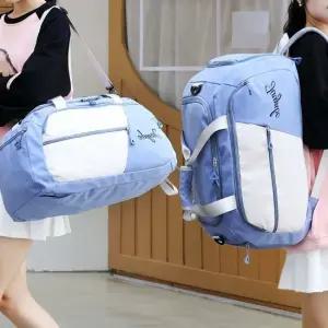 백팩 용 헬스 가방 블루 옷 여행 여행용가방 여행용보스턴백 짐 여행용보스턴백 여행가방