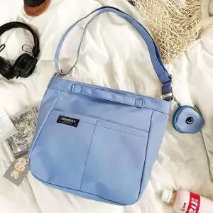 라이트블루 크로스 백 캐주얼 남자크로스백 남성크로스백 학생 가방 남자크로스백