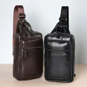 남성 슬링백 가죽 힙색 가방 슬링백가방 남자슬링백