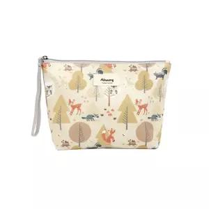 포레스트 방수 멀티 기저귀가방 면 파우치 아기 외출