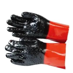 SJ PVC코팅장갑 깔깔이 코팅 PVC 장갑