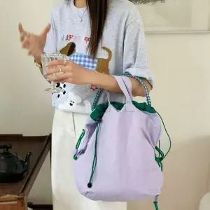 여성 백 퍼플 대학생 가벼운 여자 가방 여성가방 여성숄더백 여성숄더백 데일리백