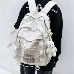 백팩 가방 여성백팩 여자백팩 캐쥬얼 ivory 직장인 데일리 여성백팩 여자백팩 대학생백팩