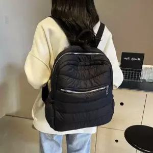 여성 블랙 여성백팩 여자백팩 대학생 나일론 백팩 캐주얼 여성백팩 여자백팩 대학생백팩