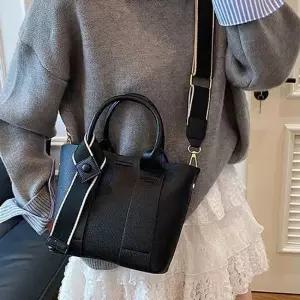 여성 레더 스트랩 크로스백 핸드백 겸용 가방 6색 미니백