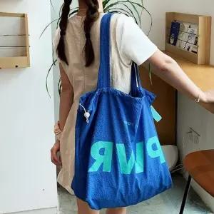 여성가방 여자가방 쇼퍼 숄더 진블루 여성 보부상 운동 백 여성숄더백 보부상가방 쇼퍼백