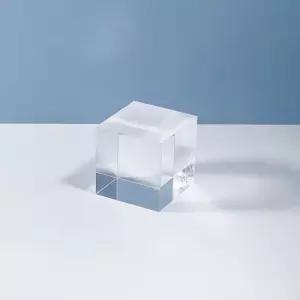 정사각형아크릴큐브 투명아크릴 정육면체장식 정육면체디스 아크릴큐브정사각형