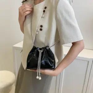 엔젤릭 체인 미니 복조리백 버킷백 미니가방 복조리가방 복조리백 버킷백 버킷가방