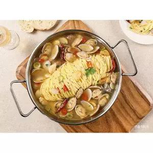 꾹4  프레시지 바지락 술찜 파스타 스파게티 x 819g 12개