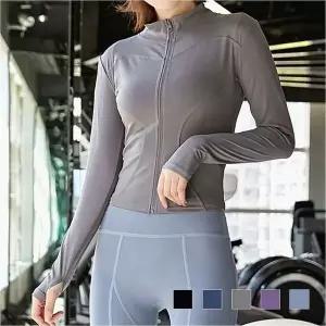 [하프클럽/]여성 겨울 기모 운동복 요가집업 트레이닝복 긴팔