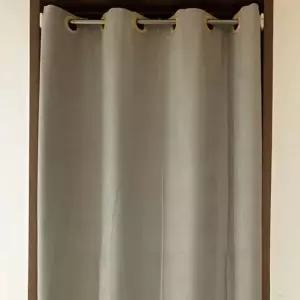 커튼 가리개 문 아일렛 200cm 공간분리 그레이 가리개커튼