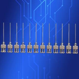 호환 12개입 23G 산업용 무딘 바늘 1인치 스테인리스 스틸 디스펜싱 팁 / 전자제품