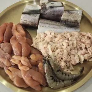 알탕 밀키트 간편 조리 알 곤이 새우 푸짐 시원 칼칼 국물 3-4인 신선 냉동