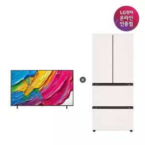 LG QNED AI TV + LG 디오스 오브제컬렉션 김치톡톡 (75QNED75AEA + Z408MEEF23)