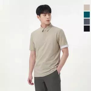 웨스트우드 남성 아이스 소매 포인트 폴로티_WO2MCTP447